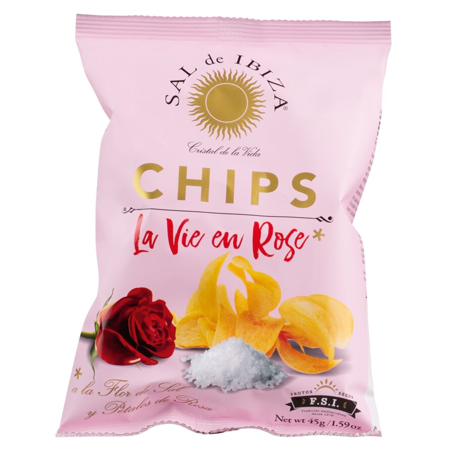 Chips a la Flor de Sal - La Vie en Rose (45g)